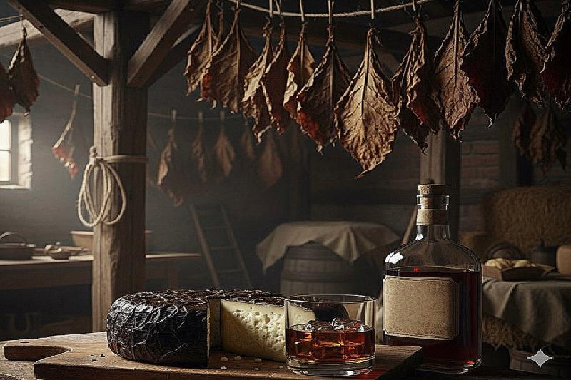 Neu im Herbst 2025 ! Pecorino m. Tabak und Rum verfeinert