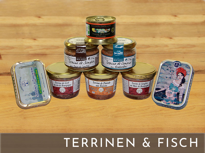 Terrinen & Fisch